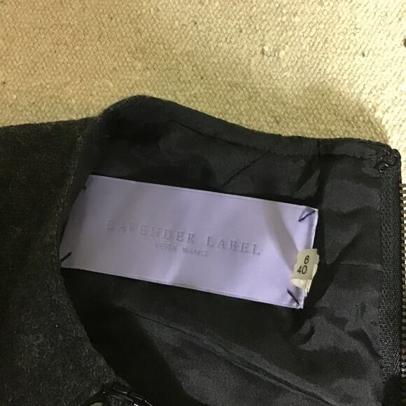 Vera Wang Lavender Label Wool & Silk Blend Sleeveless Beaded Top  Sz. 6 NWT - Picture 10 of 10